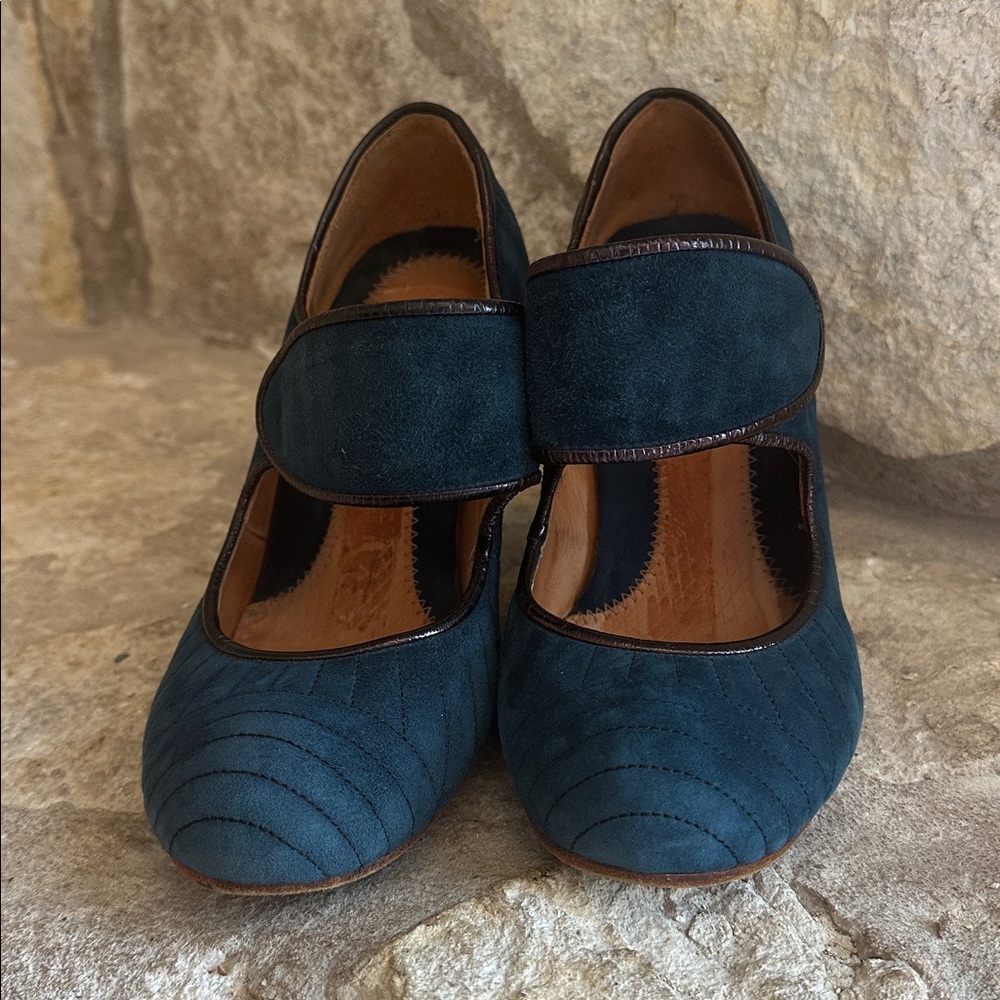 Chie Mihara Mary Jane Pumps Clogs size 37 / US 6 - Picture 2 of 7